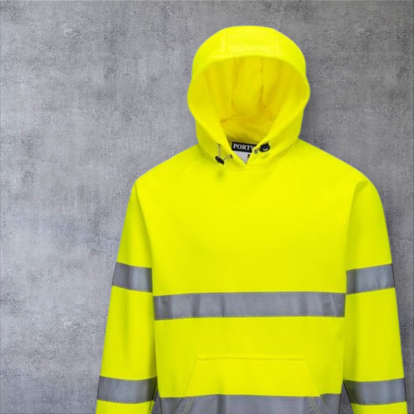 PORTWEST HI-VIS HOODIE