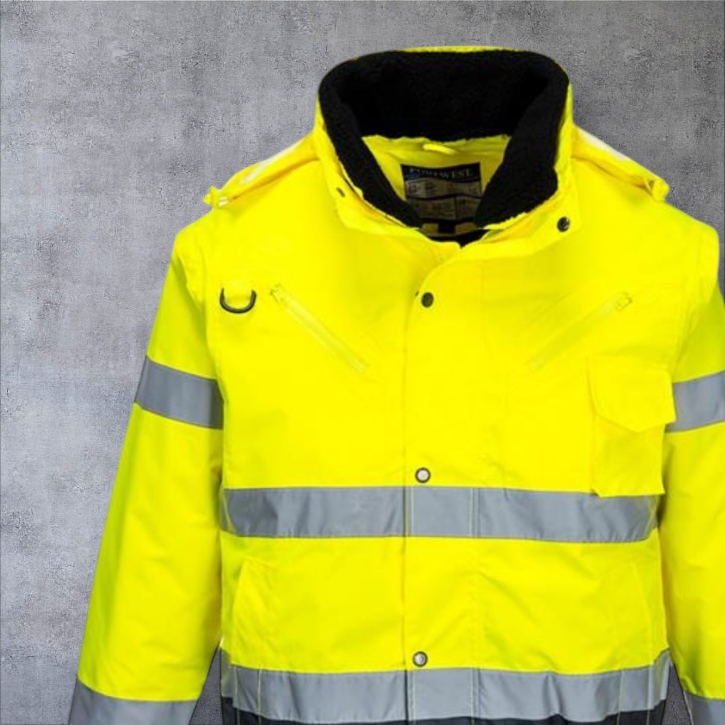 PORTWEST 3-IN-1 HI-VIS BOMBER JACKET