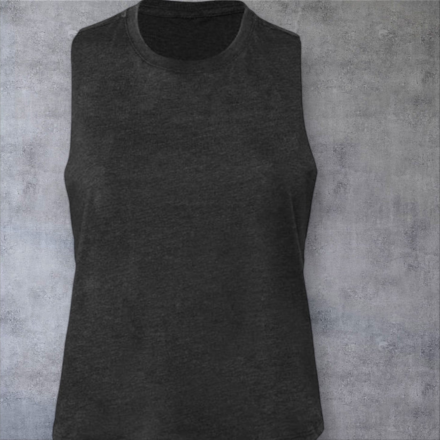 BELLA CROPPED RACERBACK TANK