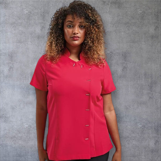 MANDARIN COLLAR TUNIC